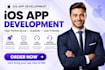 develop ios app development, smartwatch ios iphone ipad and apple watch app