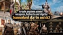 create custom armor, weapons, helmets and rigs for bannerlord skyrim and ck3