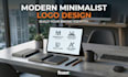 design a modern minimalist tech logo design