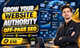 improve your website authority with off page SEO
