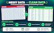 clean and format excel data and create pivot tables