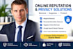 remove mugshots, personal information, negative articles and unwanted google