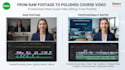 edit online course and training videos professionally
