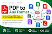 do pdf file to any format file