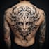 create a professional tribal tattoo design