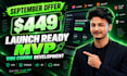 build and launch saas, mvp with claude code, replit, base44 and lovable