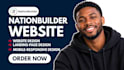 design, build and customize nation builder website