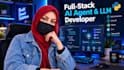 build generative ai llm agent python full stack web developer