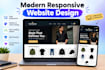 esign a modern responsive website for your business