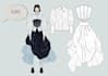 create fashion technical flats and garment sketches