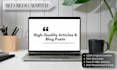 write SEO blog post