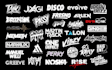 do custom typography , urban, clothing brand, streetwear tshirt logo design