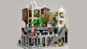 design custom lego modular building moc with studio 3d model and pdf instruction