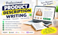 write SEO friendly product descriptions