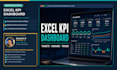 build an excel KPI dashboard with targets, variance and trends
