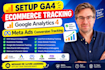 setup ga4 ecommerce tracking, google analytics 4, meta ads conversion tracking