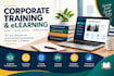 develop corporate training elearning courses and learning materials
