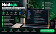 develop nodejs backend rest API with mongodb