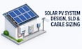 design solar pv system, sld, cable sizing and autocad layout