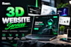 create stunning 3d websites