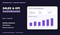 build an excel or power bi sales and KPI dashboard