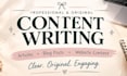 write engaging articles and creative web content