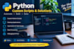 develop custom python scripts for your requirements