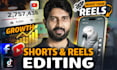professionally edit youtube shorts and social media reels
