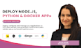 deploy nodejs, python,docker app to railway, vercel,netlify