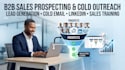 create a b2b sales prospecting and cold outreach training course