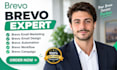 setup brevo email campaigns, design emails and workflows