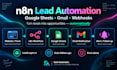 build n8n lead automation with google sheets and gmail