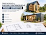 create tiny house and container home permit drawings