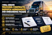 create trucking contracts, dispatch agreements, and onboarding packets