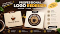 redesign your old logo into a modern, professional