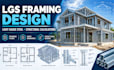 design lgs framing, light gauge steel plans, structural calculations