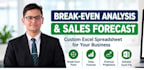 build a breakeven analysis or sales forecast spreadsheet