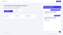 ai faq chatbot and knowledge base setup website widget