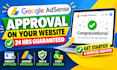 get google adsense approval, fix adsense rejection issue