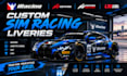 design custom iracing and sim racing liveries