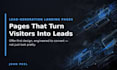 build a high converting lead generation landing page