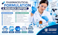 develop and optimize pharmaceutical formulations and provide research support