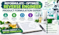 reformulate, and reverse engineer your product formulation