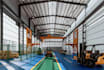 optimize warehouse layout for storage, loading dock layout,factory cgi rendering
