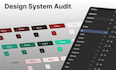 design system audit and components design on figma for dev
