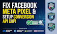 fix facebook meta pixel and setup conversion API capi