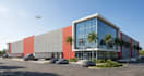 build distribution center layout,logistic complex site plan,3pl warehouse render