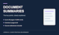 summarize your documents into a clear concise brief