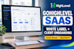 setup gohighlevel saas white label snapshot and client onboarding