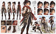 design professional character concept art, expression sheet and turnaround